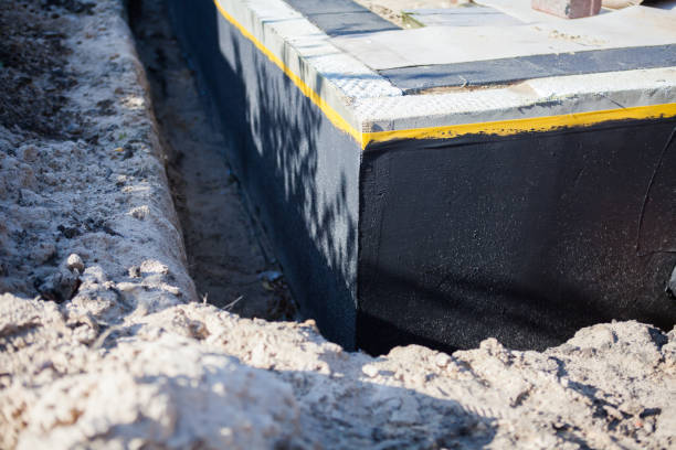 Professional Emergency Waterproofing technician working in Caneadea, NY